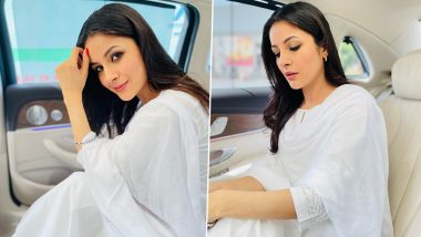 Shehnaaz Gill Is a Sight To Behold in an All-White Outfit on Her Latest Instagram Post!